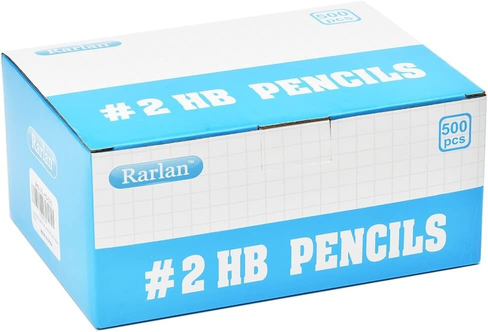 Efficient 500-Count Pre-Sharpened HB Pencils for Adults - Perfect for Offices