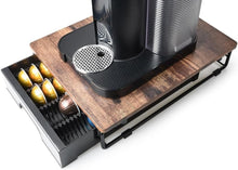 Load image into Gallery viewer, Elegant Coffee Pod Holder with Metal Frame - Fits 40 Big or 52 Small Capsules