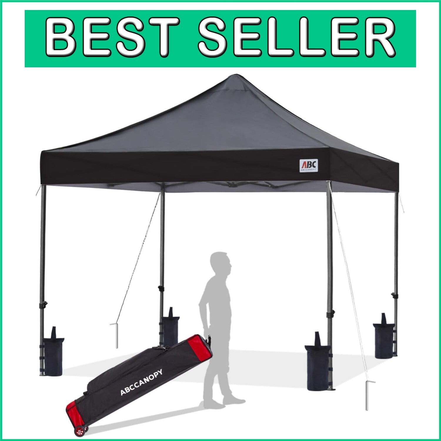 10x10 Outdoor Canopy Tent with UV Protection - Perfect for Events and Parties