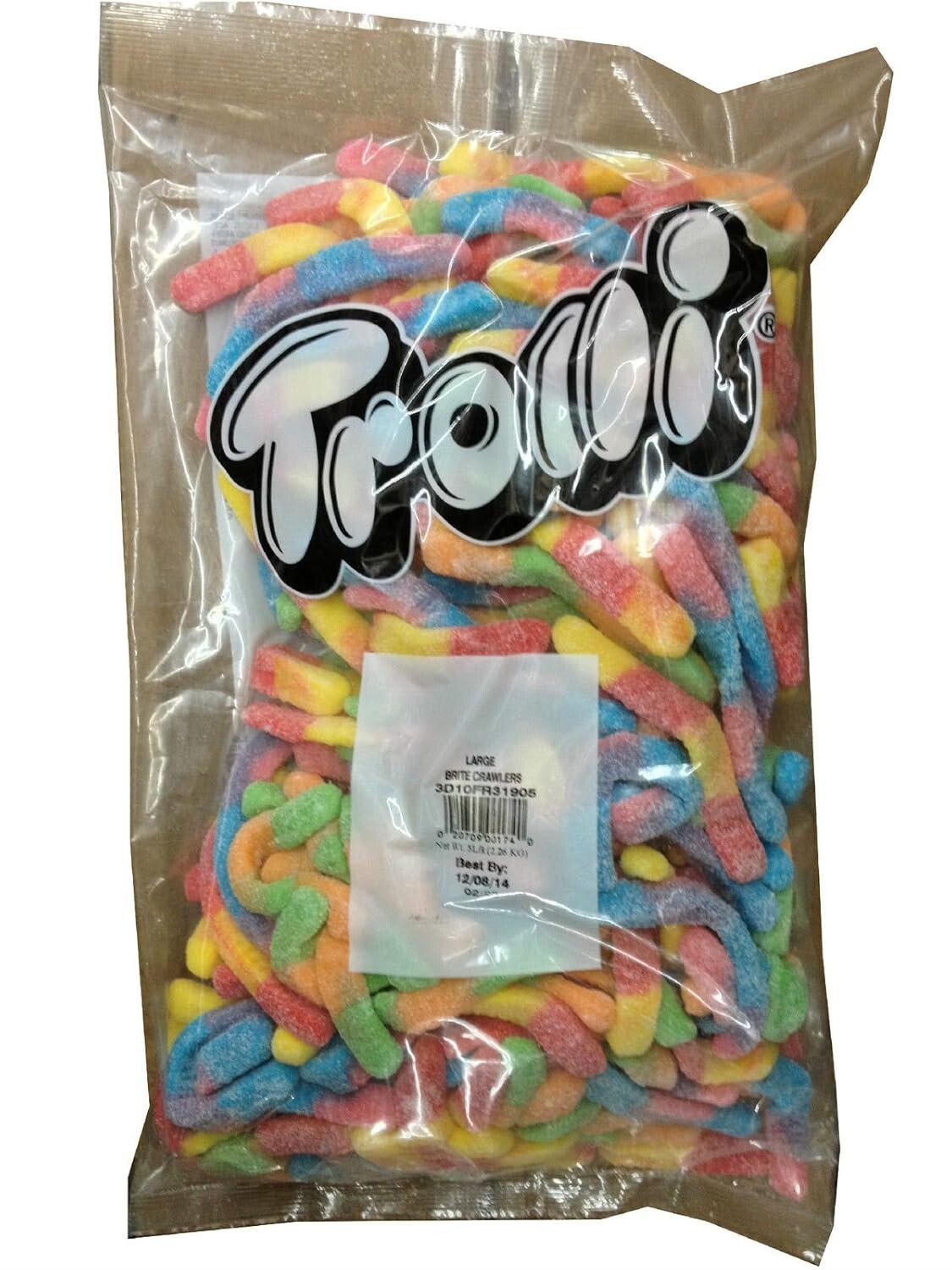 Delicious 5 Pound Large Sour Brite Crawlers - A Must-Have for Candy Buffets