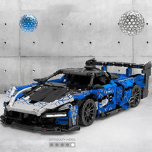 Load image into Gallery viewer, Hands-On 1:14 Supercar Building Blocks Kit with Realistic Features - 1404 Parts