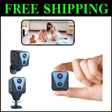 Load image into Gallery viewer, Compact 4K Wireless Surveillance Camera with Night Vision &amp; Motion Detection