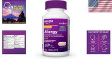 Load image into Gallery viewer, Fexofenadine Hydrochloride 180 mg Tablets - Non-Drowsy Allergy Relief 150 Count