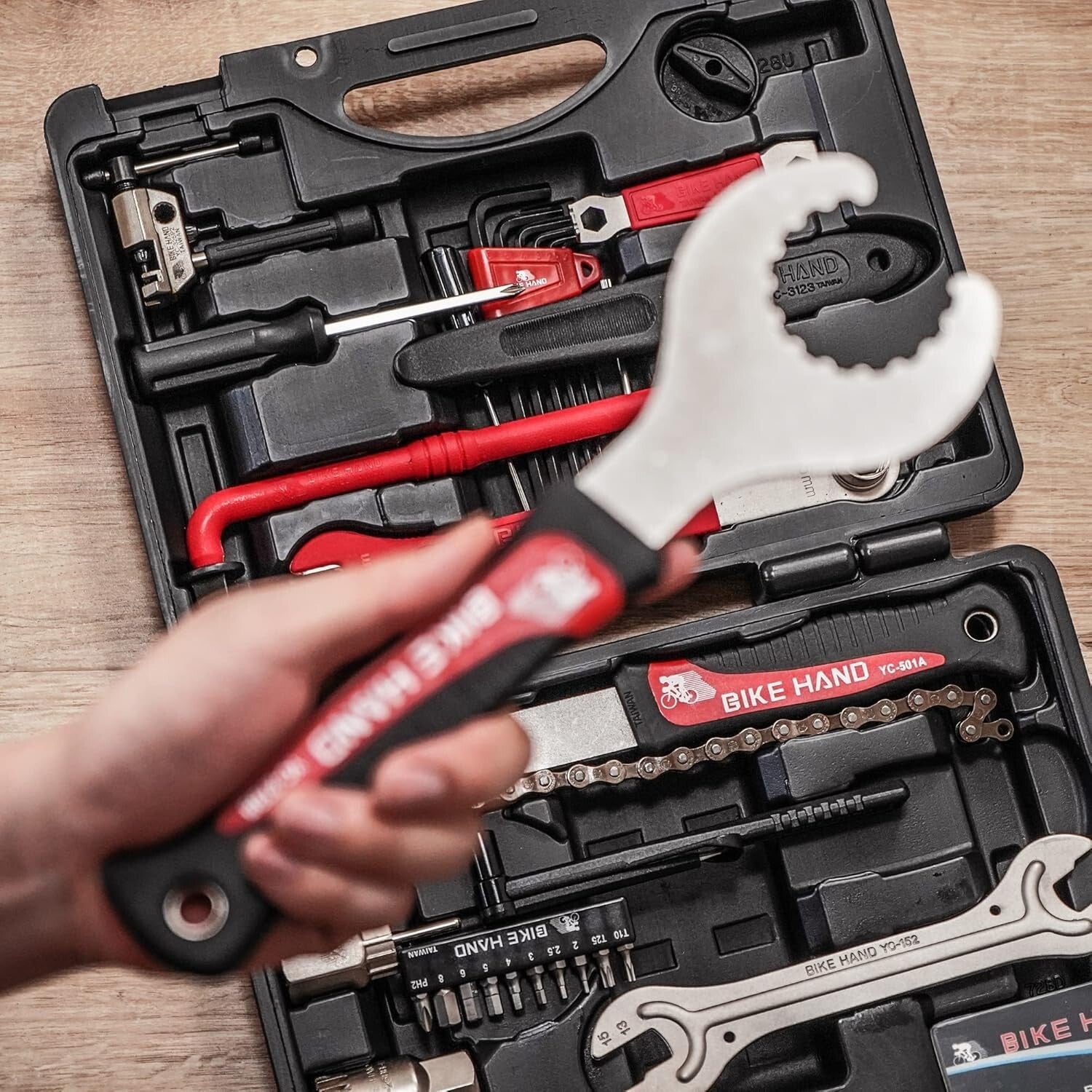 Sturdy Bike Repair Tool Set with Torque Wrench - Ideal for Mountain & Road Bikes