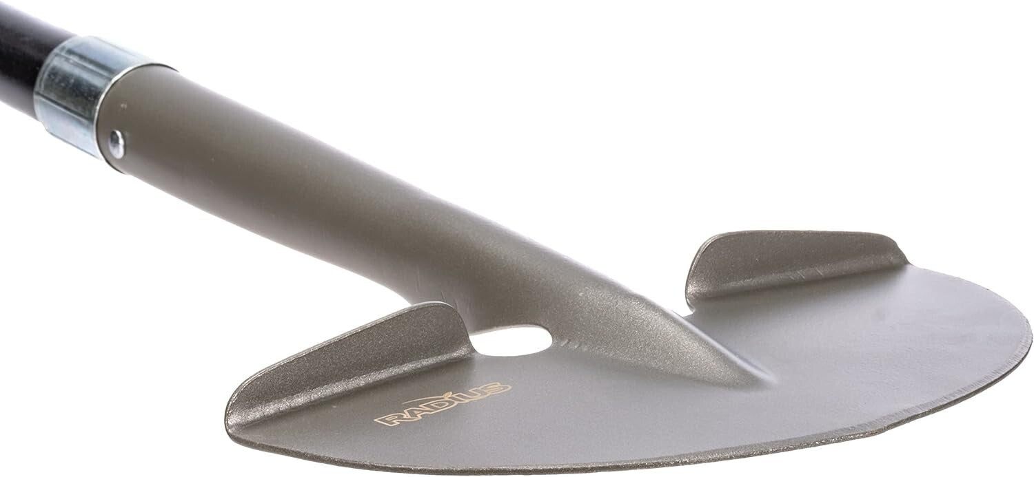 Durable and Efficient Red Garden Edger with Ergonomic Grip - 45" Long