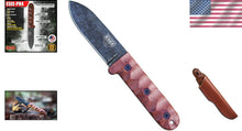 Load image into Gallery viewer, Premium Bushcraft PR4 Knife - Field Tested, Micarta Handle, Lifetime Warranty