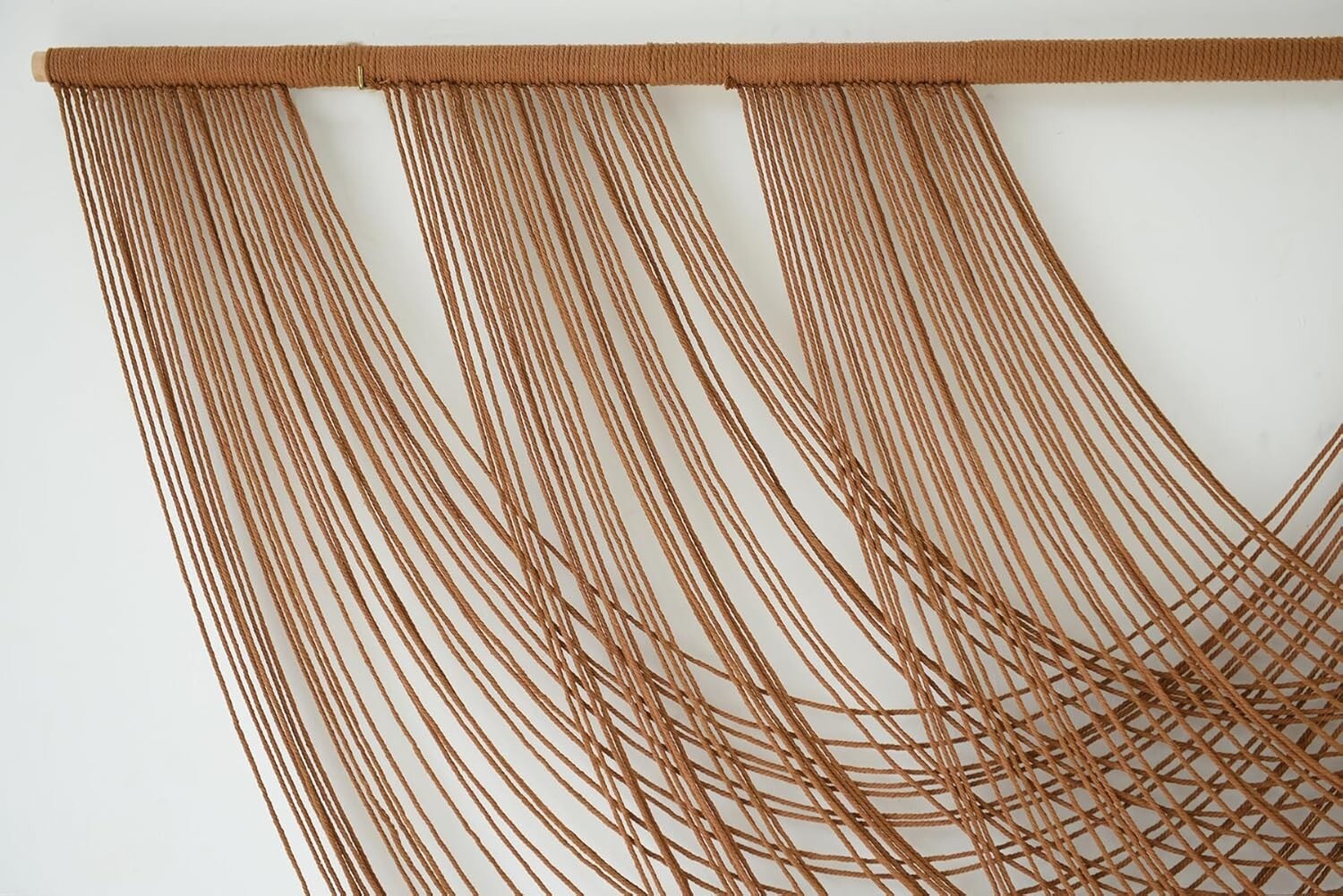 Boho Macrame Wall Hanging 59'' W - Large Cotton Tapestry for Stylish Interiors