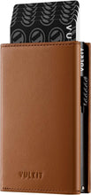 Load image into Gallery viewer, RFID-Blocking Leather Wallet with Pop-Up Card Holder &amp; ID Window for Men