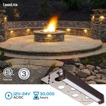 Load image into Gallery viewer, 8-Pack 7-Inch Dimmable LED Hardscape Lighting - Soft White Outdoor Step Lights