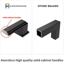 Load image into Gallery viewer, Stylish 5-Inch Hole Center Matte Black Kitchen Handles - Easy Installation