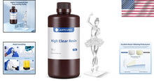 Load image into Gallery viewer, Tough &amp; Transparent 3D Printer Resin, 1kg - Compatible with All LCD/DLP Printers