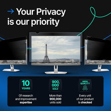 Load image into Gallery viewer, Curved Touchscreen Compatible Privacy Shield - 32" Laptop and Monitor Protection