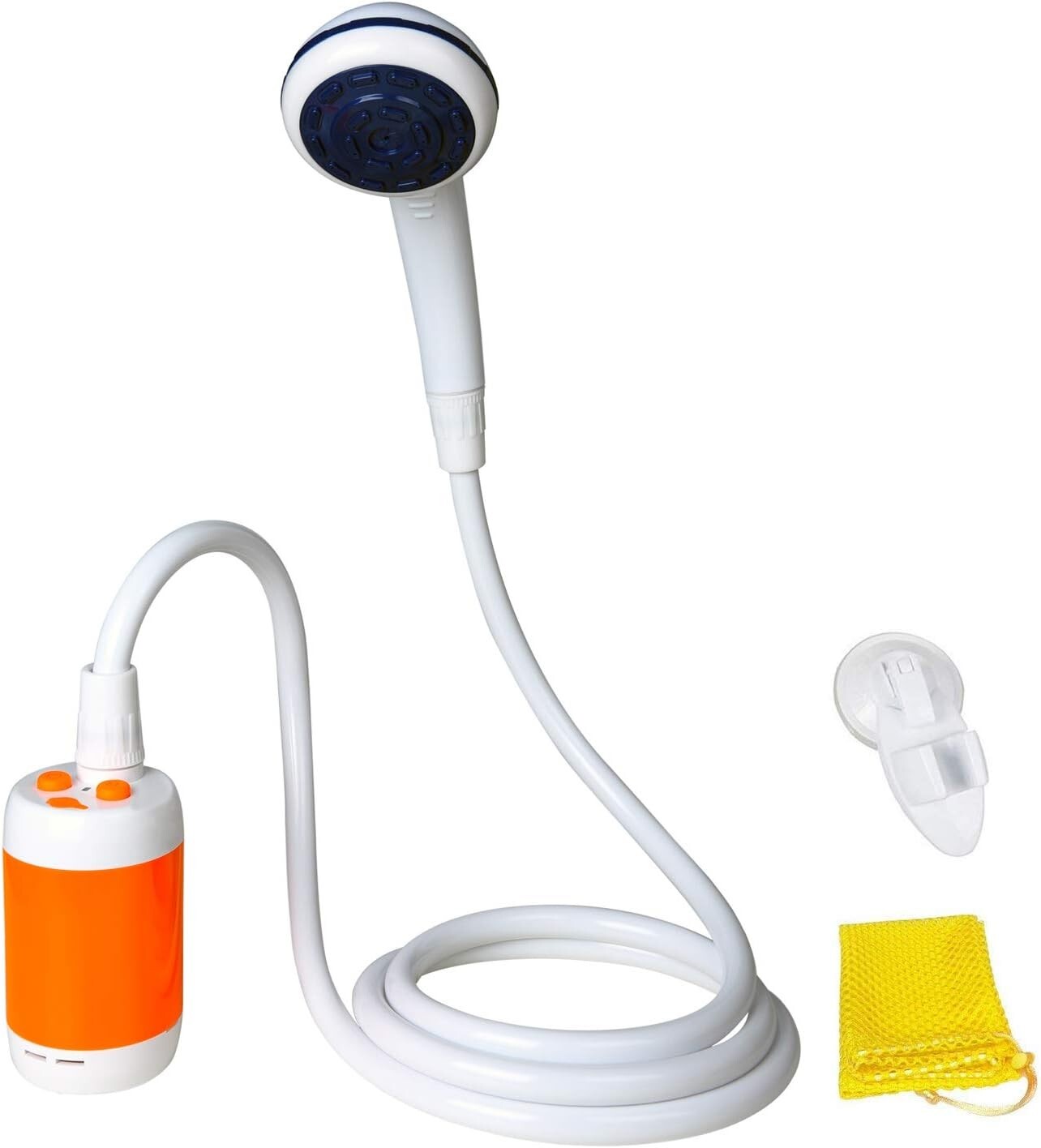 Versatile Electric Shower System with Rechargeable Battery for Pets & Camping