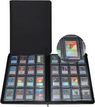 Load image into Gallery viewer, Compact 16 Pocket Binder for Toploaders – Water-Resistant Card Storage Solution