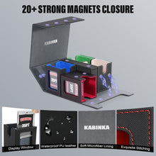 Load image into Gallery viewer, Elegant 5-Compartment Deck Box for Double-Sleeved Cards - Ideal for Collectors