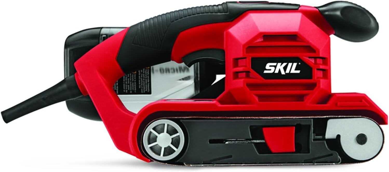 Efficient 3 Inch x 18 Inch Belt Sander with Dust Collection for Smooth Finishes