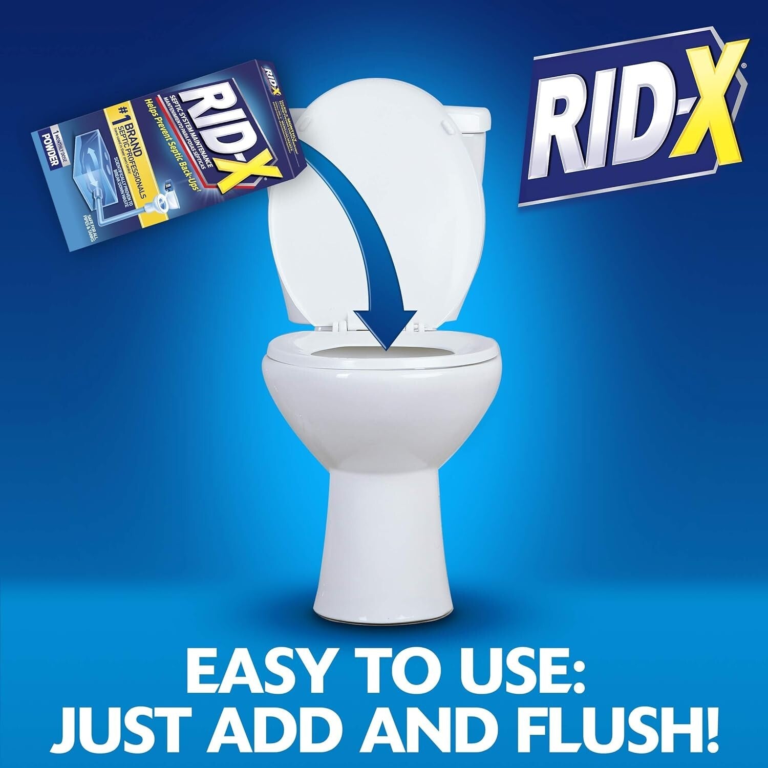 Eco-Friendly Septic Waste Breakdown Powder - 12 Months of Professional Care