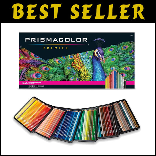 Durable & Smooth 150 Colors Soft Core Colored Pencils – Artistic Essentials