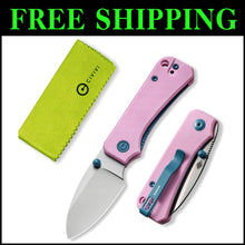 Load image into Gallery viewer, EDC Compact Folding Knife - 2.34" Nitro-V Blade, G10 Handle &amp; Titanium Opener