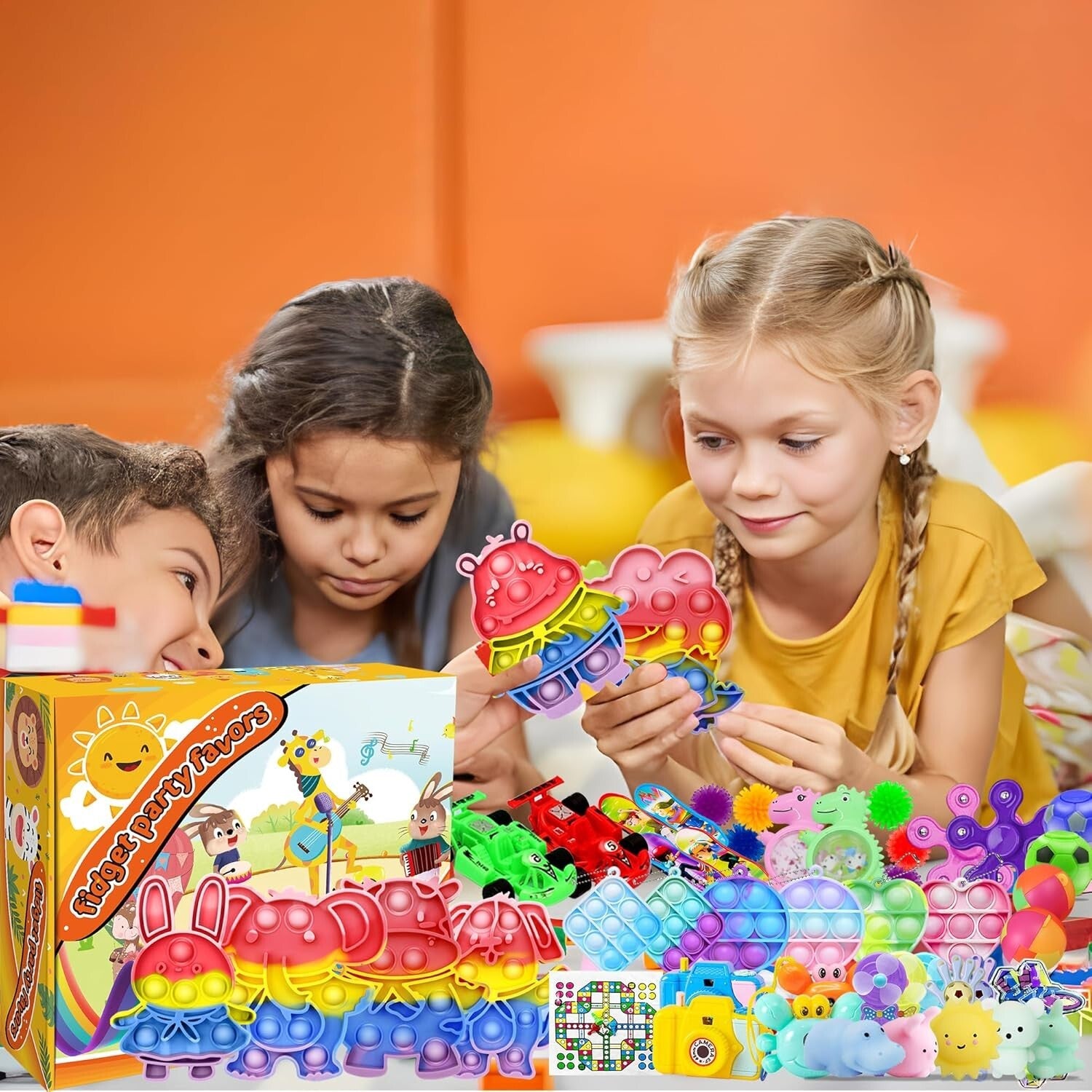 1000+ PCS Fidget Toys Party Favor Set - Creative & Engaging Goodie Bag Stuffers