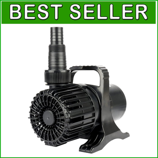 4000 GPH Submersible Aquarium Water Pump with Heat Protection & Quiet Design