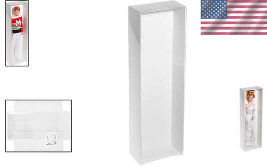 Space-Saving Clear Folding Display Boxes for Fashion Dolls, 4