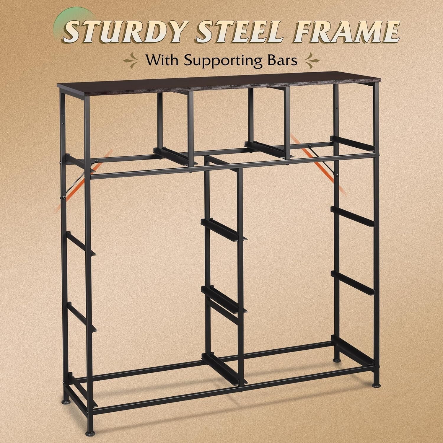 Durable 9-Drawer Fabric Tower with Easy Pull Handles - Stylish Storage Solution