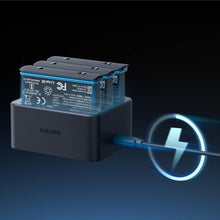 Load image into Gallery viewer, Intelligent USB-C Fast Charger Hub - Charges Up to 3 Batteries Simultaneously
