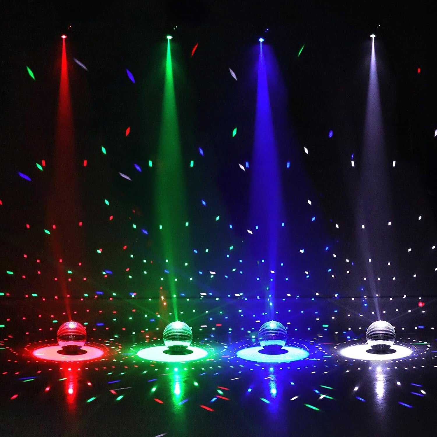 Versatile 3-Pack LED Pinspot Lights with Remote for Brilliant Event Illumination