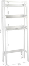 Load image into Gallery viewer, Maximize Space with our Stylish 3-Tier Over Toilet Bathroom Organizer Rack