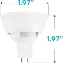 Load image into Gallery viewer, Energy Efficient 6.5W MR16 LED Spotlight Bulbs, 500 Lumens, Bright White 6-Pack