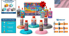 Load image into Gallery viewer, Magical Liquid Slime Activators - 10 Assorted Safe Slime Supplies for Parties