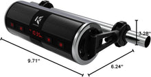 Load image into Gallery viewer, Premium Bluetooth Audio System with 3-Inch Speakers for Motorcycles &amp; Scooters
