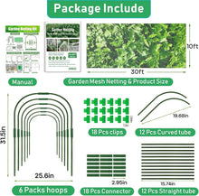 Load image into Gallery viewer, Garden Mesh Netting Kit: Protect Vegetables &amp; Fruits with Ease and Style