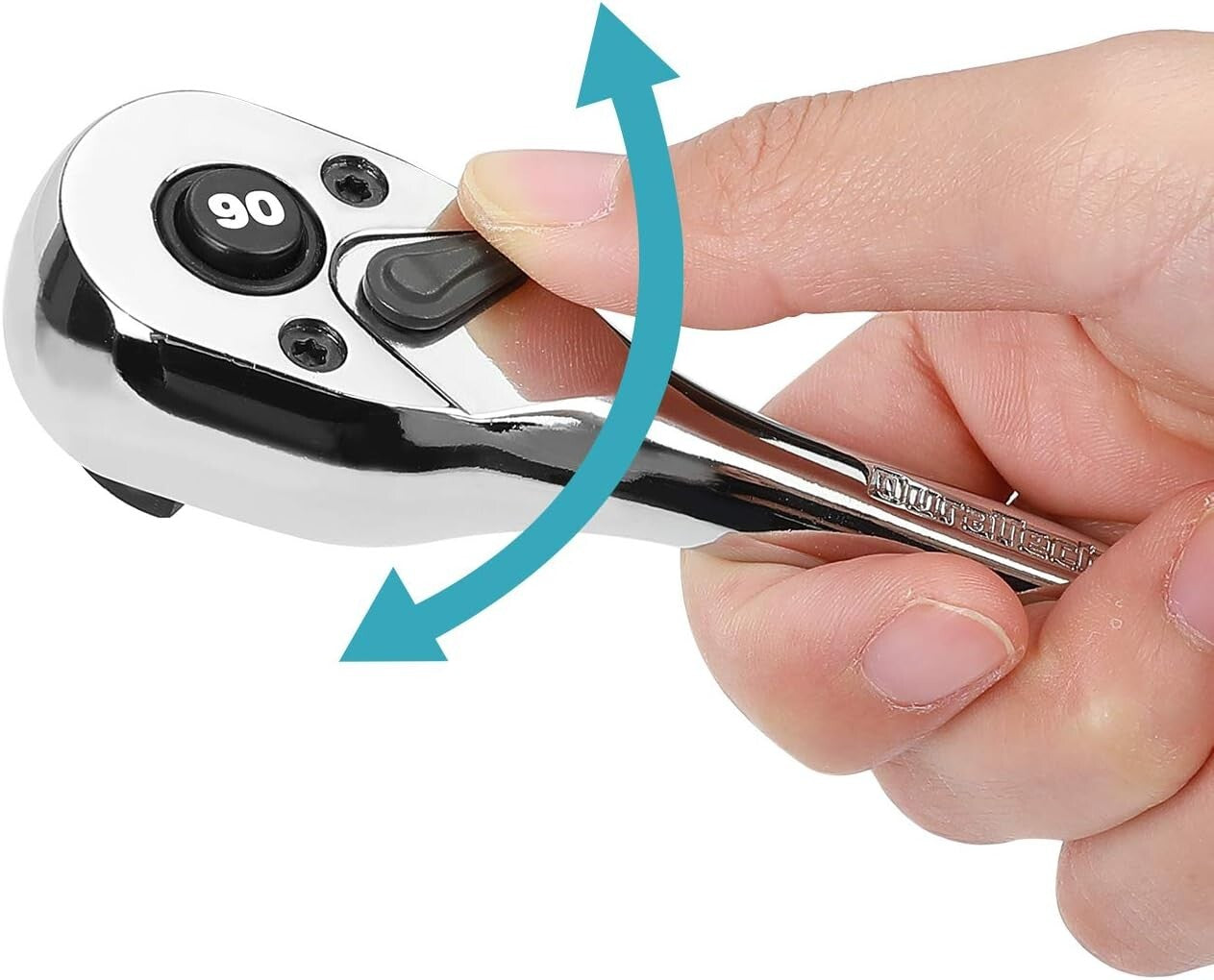 Efficient 3-Piece Ratchet Set with EVA Storage Tray - Perfect for Home & Auto