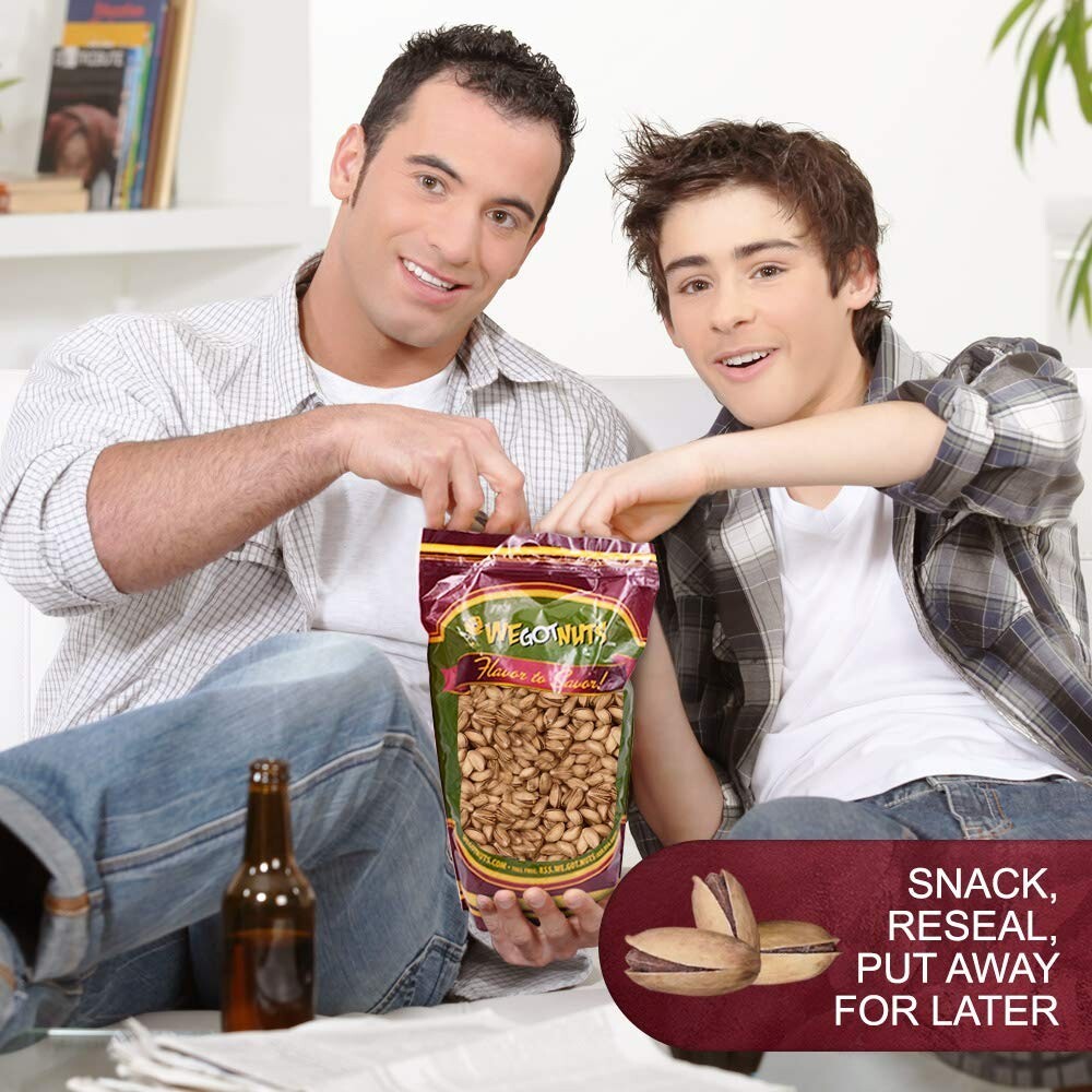 Premium Turkish Antep Pistachios - 2.5lbs Kosher Nutty Delight in Resealable Bag