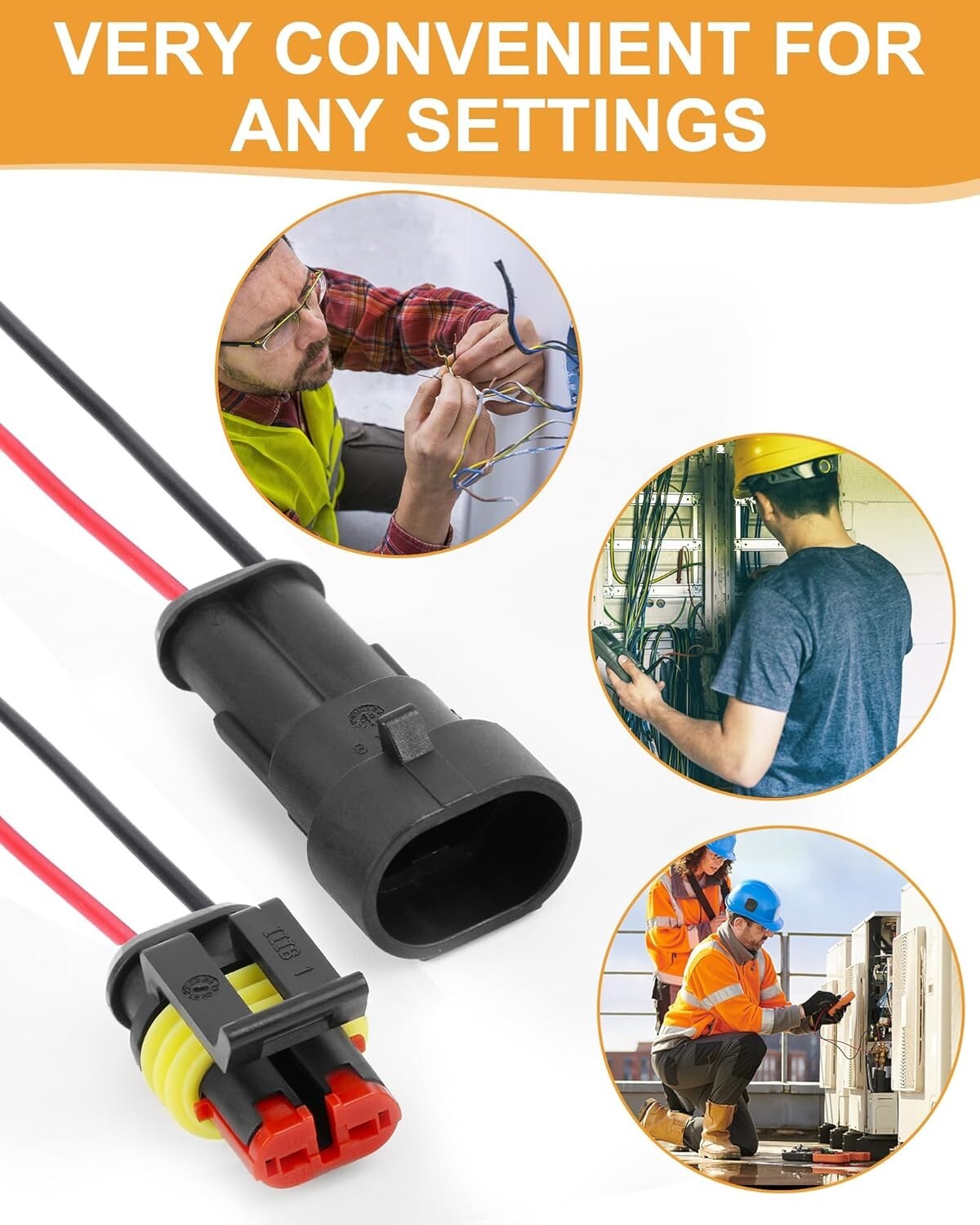 Comprehensive 947-Piece Electrical Connector Kit with Self-Adjusting Crimp Tool