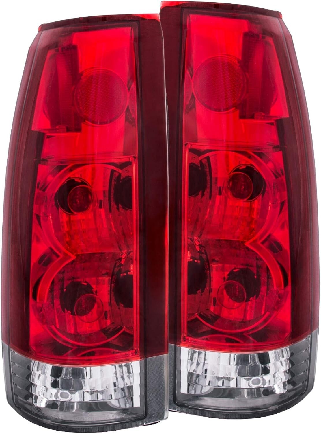 Durable Red/Clear G5 Tail Light Set for Chevy & GMC - Waterproof Performance