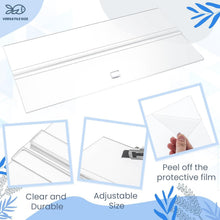 Load image into Gallery viewer, Versatile Acrylic Fish Tank Lid with Handles - Easy-Fit 48 x 13 Canopy Set