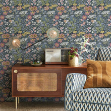Load image into Gallery viewer, Removable Floral Wall Decor - Daisy Pattern Peel and Stick Wallpaper 48.4sq.ft