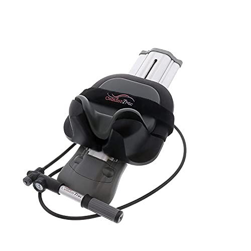 Deluxe Neck Pain Relief Kit with Adjustable Traction & Soft Pillow - 11x7x7 in