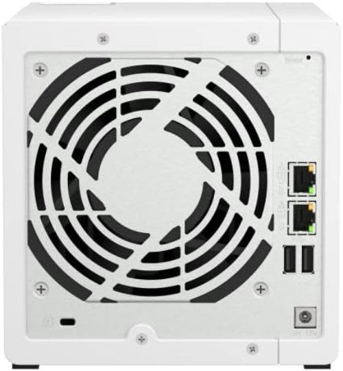 Effortless Backup 4 Bay NAS with Diskless Design, Secure File Access Anywhere