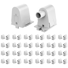 Load image into Gallery viewer, Easy-Install FA8 Non-Shunted Single Pin Sockets - 25-Pack for Fluorescent Lights