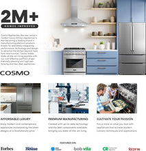 Load image into Gallery viewer, Stainless Steel Under Cabinet Range Hood: 500 CFM, Touch Control &amp; LED Lighting