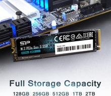 Load image into Gallery viewer, Fast 1TB Silicon Power NVMe SSD - Transform Your Computing Experience