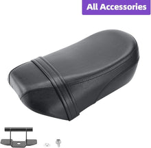 Load image into Gallery viewer, Comfort-Driven Black Rear Pillion Seat Pad for Kawasaki Vulcan S 650 (2015-2023)
