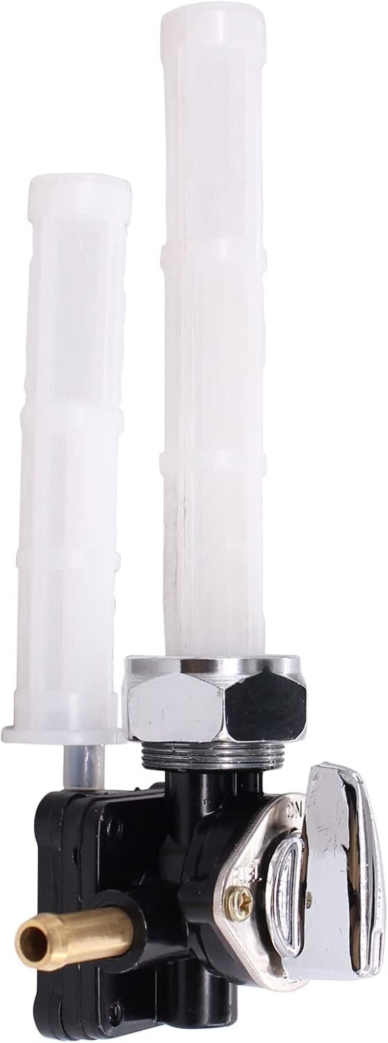 Upgrade Your Harley V-Twin with This Male Thread Fuel Petcock Valve (1995-2001)