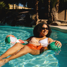 Load image into Gallery viewer, Noodle Sling Pool Float: Inflatable-Free Comfort with Cup Holder - Fruit Salad