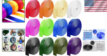 Load image into Gallery viewer, Colors Abound: 12 Rolls Premium Nylon Webbing Straps for Crafts &amp; Outdoors