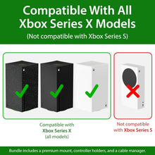 Load image into Gallery viewer, Secure Wall Mount for Xbox Series X with 3 Controller Holders &amp; Cable Manager